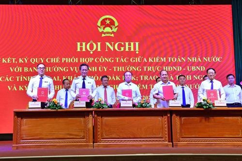 Kiểm toán nhà nước ký quy chế phối hợp với Gia Lai, Khánh Hoà, Đắk Lắk