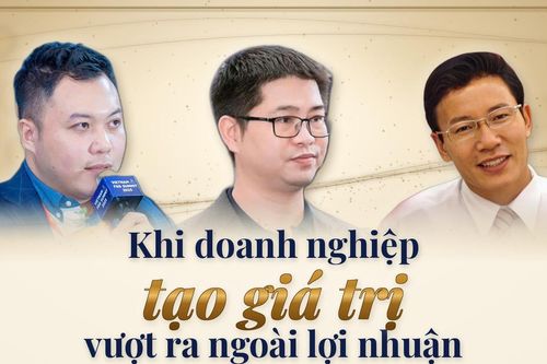 Khi doanh nghiệp tạo giá trị vượt ra ngoài lợi nhuận