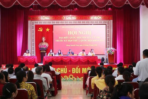 Gắn trách nhiệm giải quyết cụ thể đối với các kiến nghị của cử tri