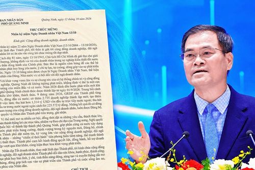 Chủ tịch UBND TP Quảng Ninh: Đồng hành cùng doanh nghiệp vượt khó, hiện thực hoá khát vọng phát triển