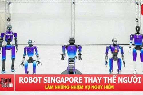 Singapore chuẩn bị đưa robot hình người thay thế con người làm những nhiệm vụ nguy hiểm