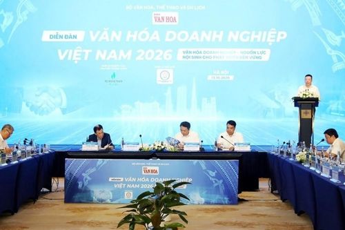 Diễn đàn Văn hóa Doanh nghiệp Việt Nam 2026: Đưa văn hóa thành lợi thế cạnh tranh