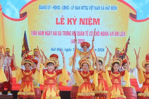 1986 năm Ngày Hai Bà Trưng tế cờ khởi nghĩa: Khơi dậy sức mạnh nội sinh nơi đất cổ Hát Môn