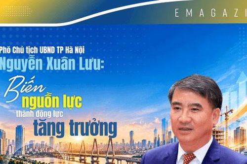 Phó Chủ tịch UBND TP Hà Nội Nguyễn Xuân Lưu: Biến nguồn lực thành động lực tăng trưởng