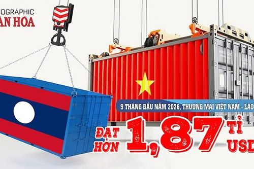 Việt Nam nhập khẩu từ Lào gấp 2,4 lần xuất khẩu