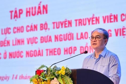 Nâng cao năng lực cho cán bộ, tuyên truyền viên về lao động đi làm việc ở nước ngoài