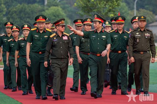 Quân đội ba nước Việt Nam - Lào - Campuchia bắt đầu diễn tập chung về phòng thủ dân sự