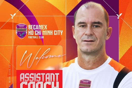 Cựu vua phá lưới Huỳnh Kesley làm trợ lý ở Becamex TPHCM
