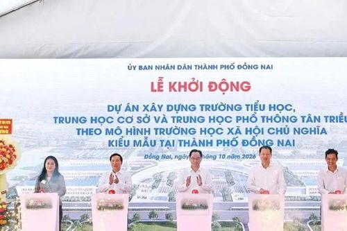 Khởi động dự án xây trường xã hội chủ nghĩa kiểu mẫu tại TP Đồng Nai