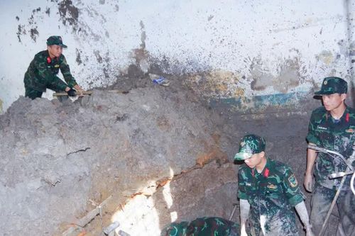 Tìm kiếm, quy tập được 5 hài cốt liệt sĩ tại Nghĩa trang tạm Cầu Chữ Y, Cà Mau