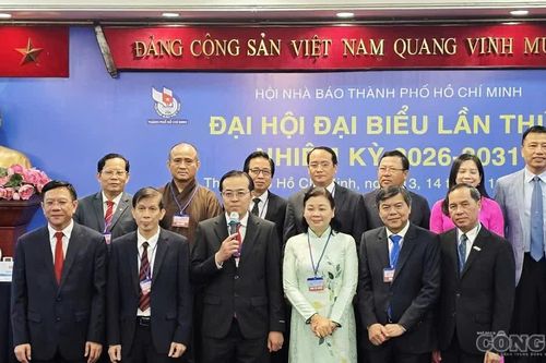 Ông Lê Văn Minh giữ chức Chủ tịch Hội Nhà báo TP.HCM nhiệm kỳ 2026-2031