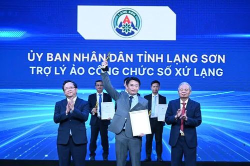 UBND tỉnh Lạng Sơn xuất sắc nhận Giải thưởng Chuyển đổi số Việt Nam 2026 với sáng kiến 'Trợ lý ảo công chức số xứ Lạng'