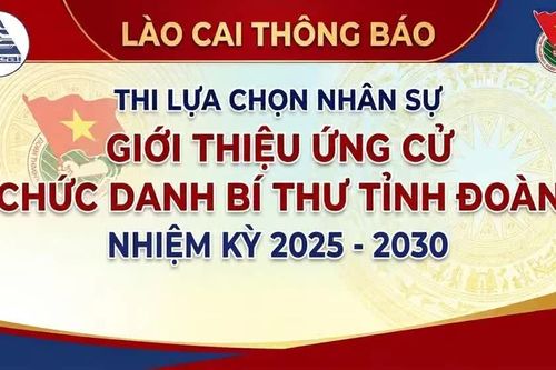 Thi lựa chọn nhân sự để giới thiệu ứng cử chức danh Bí thư Tỉnh Đoàn Lào Cai