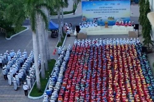 Lan tỏa tinh thần thi đua lao động an toàn, hiệu quả tại Dự án Phát triển mỏ khí Lô B