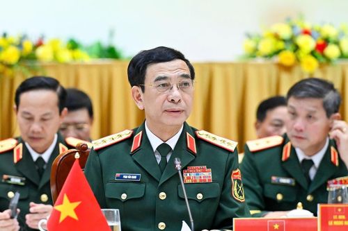 Cuộc gặp giữa Phó Thủ tướng, Bộ trưởng Quốc phòng Việt Nam - Lào - Campuchia