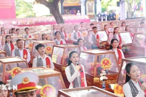 Lễ viếng, truy điệu và an táng hài cốt liệt sỹ tại Công viên Lê Thị Riêng