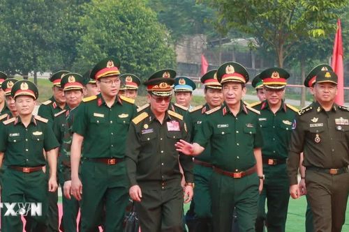 Quân đội ba nước Việt Nam-Lào-Campuchia diễn tập chung về phòng thủ dân sự