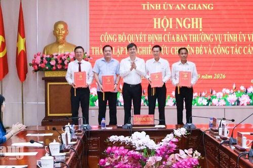 An Giang thành lập Tổ nghiên cứu chuyên đề tỉnh