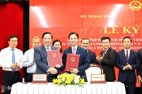 Bộ Ngoại giao và thành phố Đồng Nai ký kết Chương trình hành động triển khai Quy chế phối hợp về công tác đối ngoại và hội nhập quốc tế