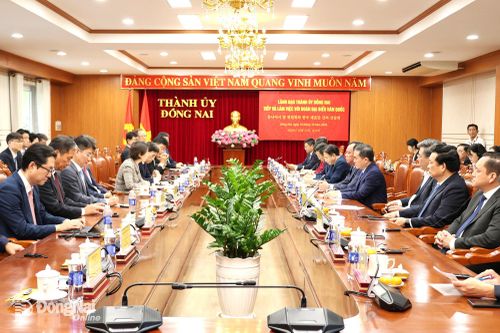 Đồng Nai tạo điều kiện thuận lợi để thu hút các doanh nghiệp Hàn Quốc