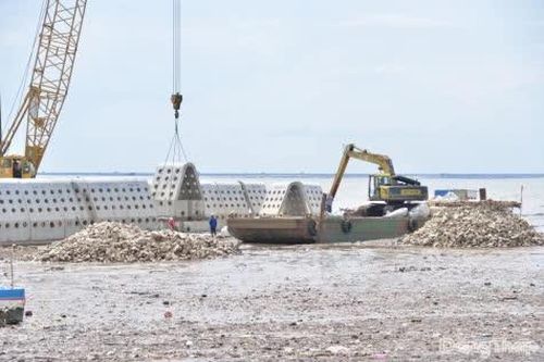 Triển khai thi công Dự án xói lở bờ biển Gò Công gần 336 tỷ đồng