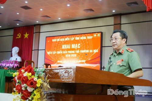 Phường Sa Đéc: Diễn tập chiến đấu phòng thủ năm 2026