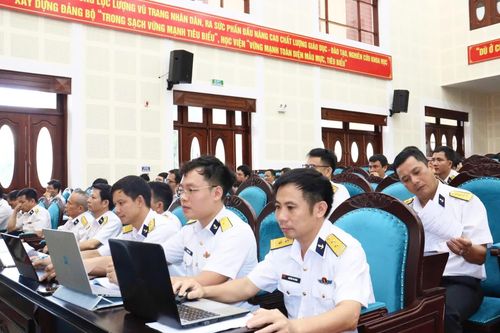 Tập huấn xây dựng báo cáo tự đánh giá chất lượng tại Học viện Hải quân