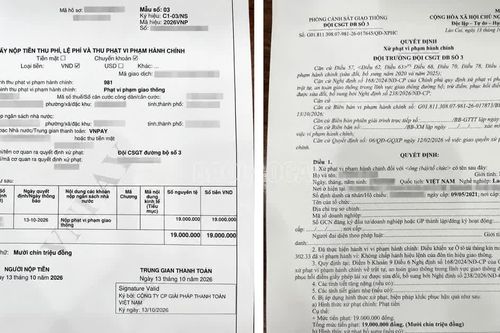 Lào Cai: Xử phạt nữ tài xế 19 triệu đồng vì vượt đèn đỏ qua phản ánh của người dân