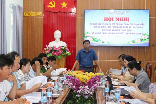 Hồng Sơn lan tỏa phong trào thi đua yêu nước