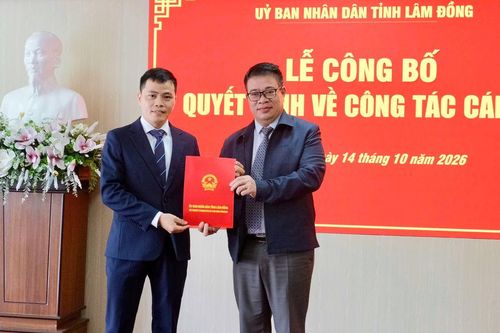 Lâm Đồng bổ nhiệm Phó Giám đốc Sở Khoa học và Công nghệ