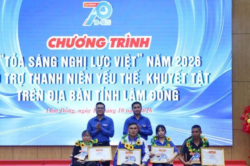 Lâm Đồng tuyên dương gương thanh niên sống đẹp, tình nguyện tiêu biểu năm 2026
