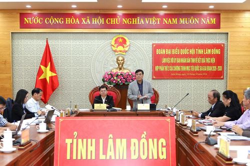 Lâm Đồng khảo sát kết quả thực hiện Hợp phần 2 của chương trình mục tiêu quốc gia