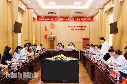 UBND tỉnh xem xét các nội dung trình Kỳ họp HĐND tỉnh