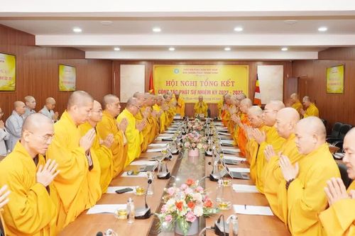 Ban Hoằng pháp Trung ương tổng kết nhiệm kỳ IX, triển khai tuyên truyền hoằng pháp Đại hội X GHPGVN