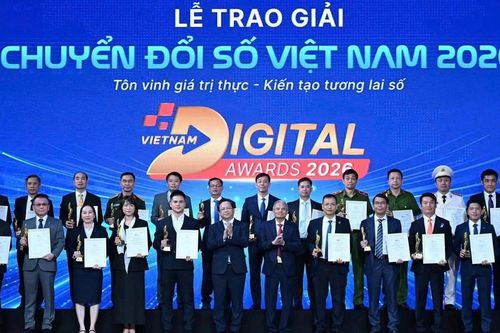 TP Huế được vinh danh tại giải thưởng chuyển đổi số Việt Nam 2026