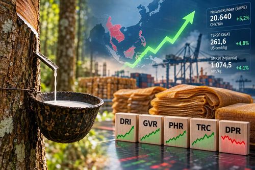Giá cao su tăng cao, cổ phiếu ngành diễn biến trái chiều
