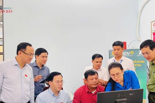 Đoàn giám sát của Ủy ban Khoa học, Công nghệ và Môi trường làm việc tại Gia Lai