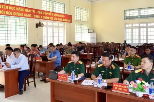 Ban chỉ đạo Tôn giáo tỉnh nắm tình hình công tác tôn giáo tại xã Yên Thổ