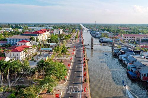 Xã Cái Nước đã hoàn thành 9/10 tiêu chí nông thôn mới