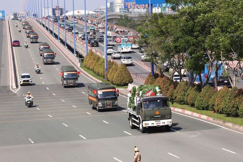 Hành trình tiễn đưa các liệt sĩ về an nghỉ tại Nghĩa trang Liệt sĩ TP.HCM