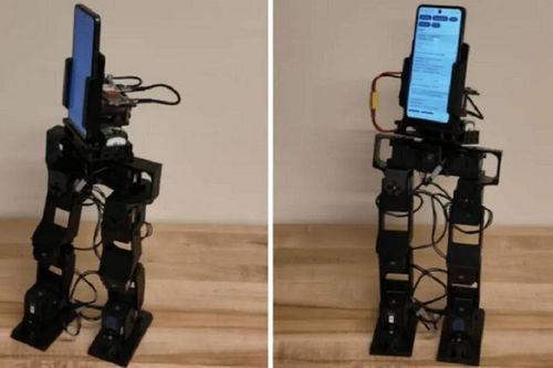 Điện thoại cũ mở ra cách chế tạo robot biết đi giá rẻ