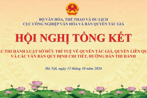 Tổng kết việc thi hành Luật Sở hữu trí tuệ về quyền tác giả, quyền liên quan