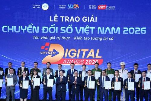 Trao giải thưởng Chuyển đổi số Việt Nam 2026
