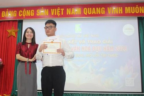 Trao giải cuộc thi Đại sứ văn hóa đọc năm 2026: Lan tỏa văn hóa đọc, mở lối tri thức