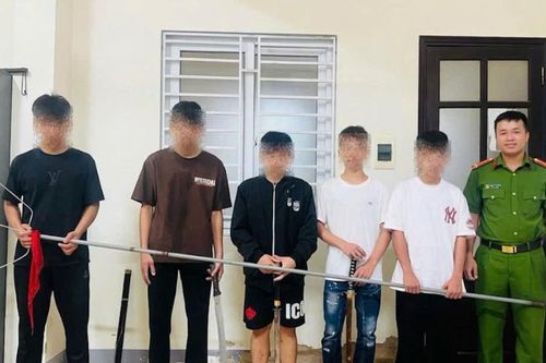 Ngăn chặn các nhóm học sinh ở Hà Tĩnh chuẩn bị hung khí đánh nhau