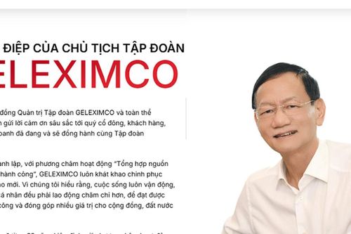 Tập đoàn Geleximco vi phạm công bố thông tin trái phiếu