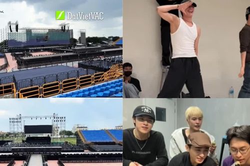 Concert Tinh Hà 'Say Hi': Sân khấu gần hoàn thiện, các Anh Trai sẵn sàng trở lại