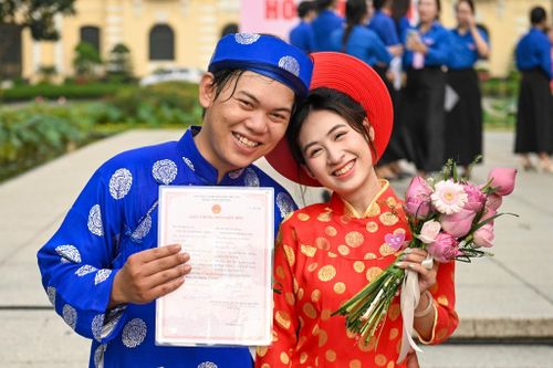 Đám cưới tập thể của 52 cặp đôi ở TP.HCM