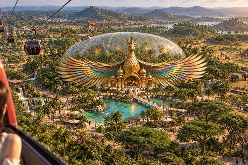 Một ngày khám phá thiên nhiên 5 châu tại Safari Cần Giờ
