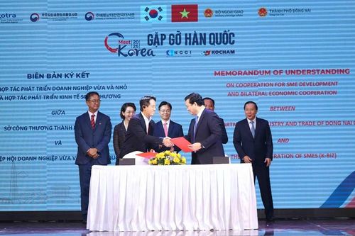 Đồng Nai tăng cường kết nối doanh nghiệp Hàn Quốc, thúc đẩy đầu tư bền vững